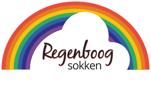 Regenboogsokken